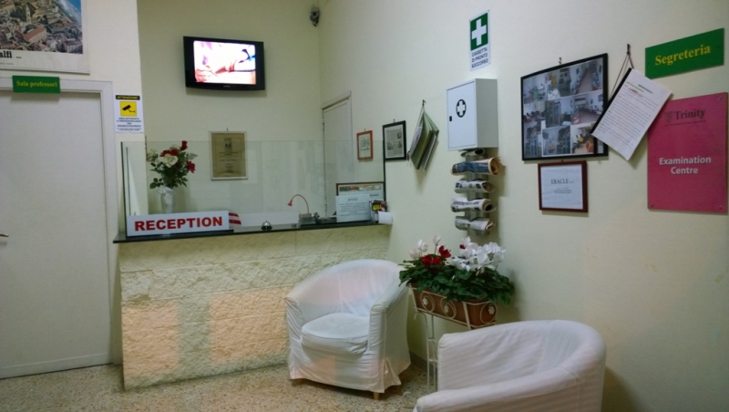La reception dell'Istituto
