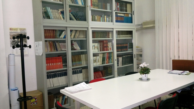 Sala professori del Liceo Scientifico