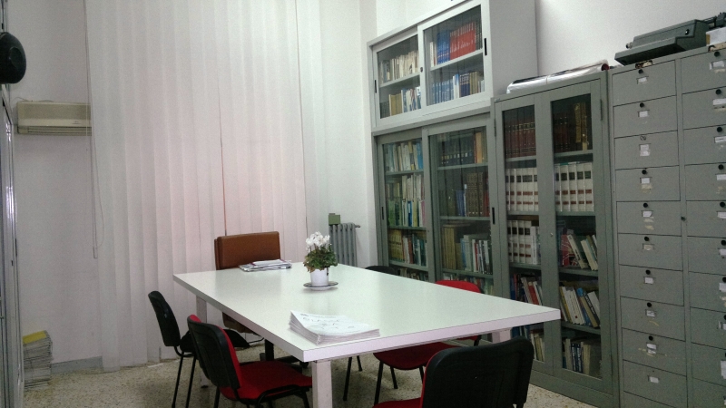 Sala professori del Liceo Scientifico
